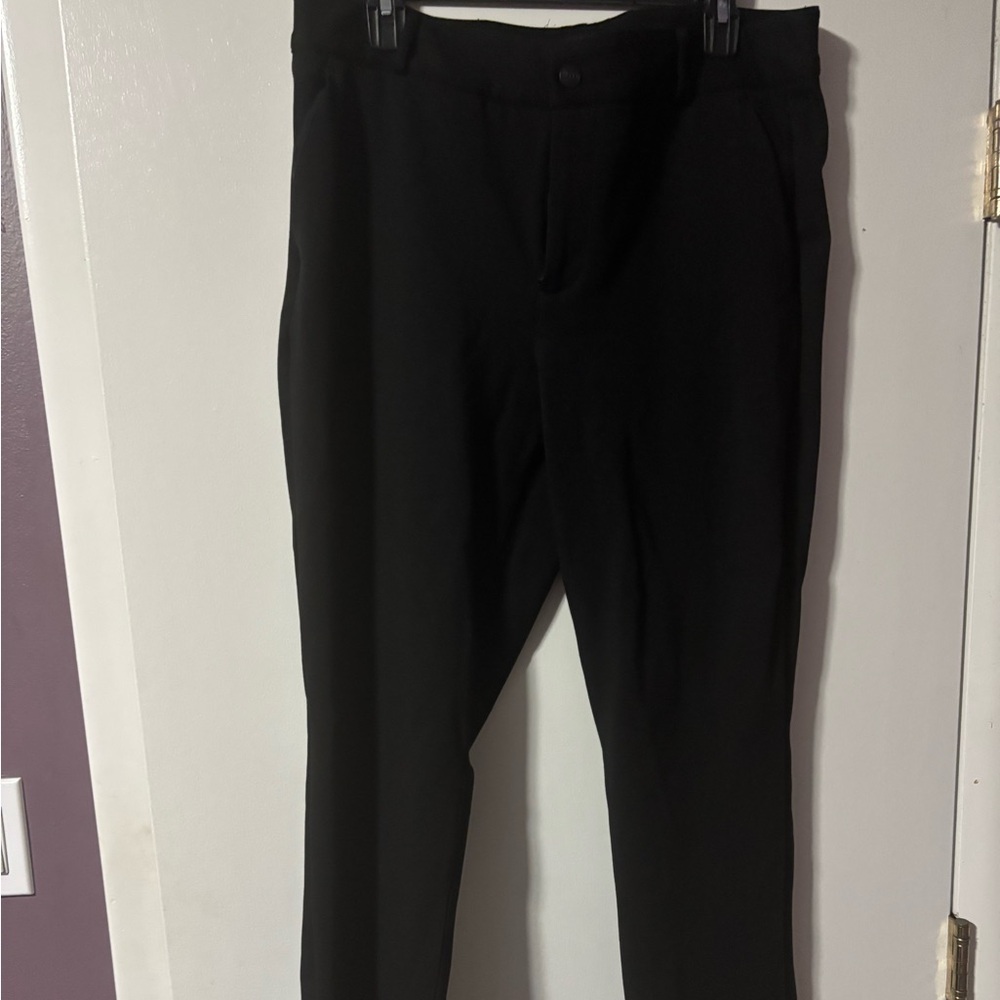 NYDJ Women's Black Straight Leg Pants